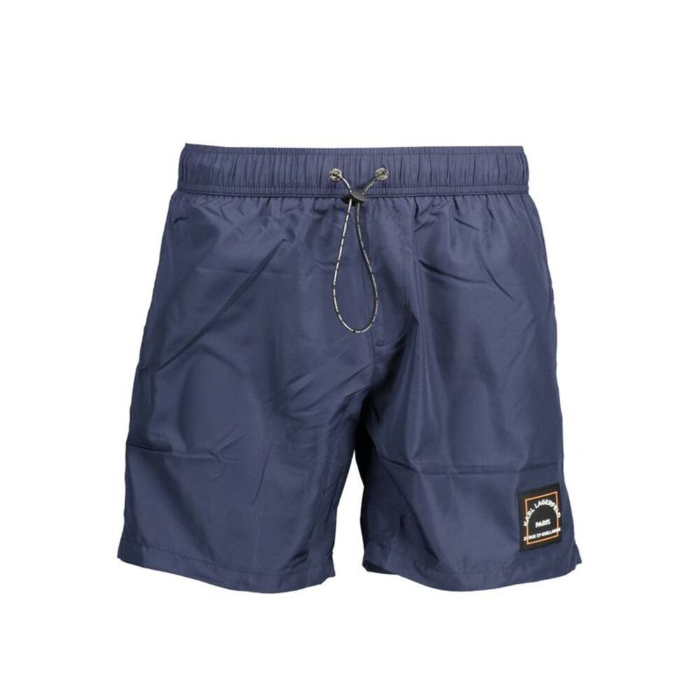 Karl Lagerfeld Blu Polyester Men's Swim Men's Boxer
